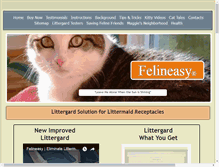 Tablet Screenshot of felineasy.com